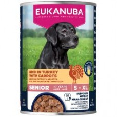 Eukanuba Senior Turkey With Carrots 6 x 400g